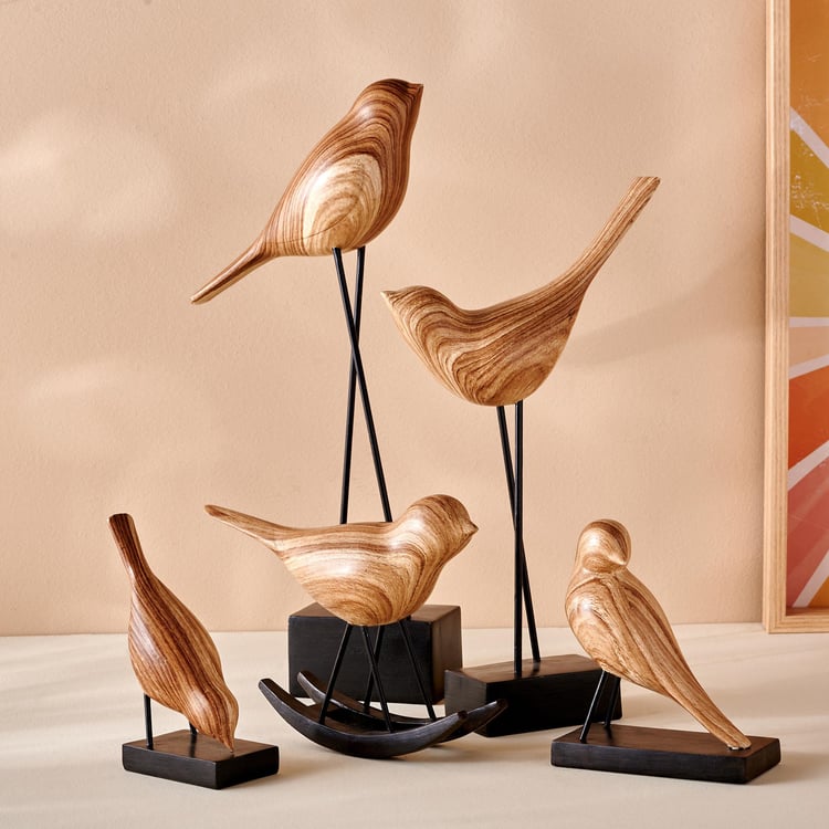 Splendid Dastkari Polyresin Bird Figurine