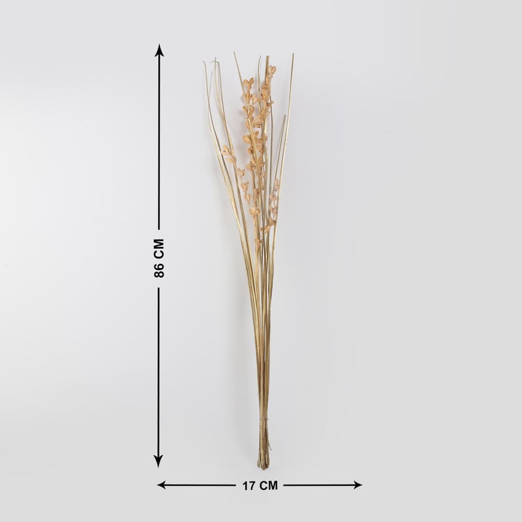 Botanical Artificial Dried Tishi Flower Sticks - 86cm