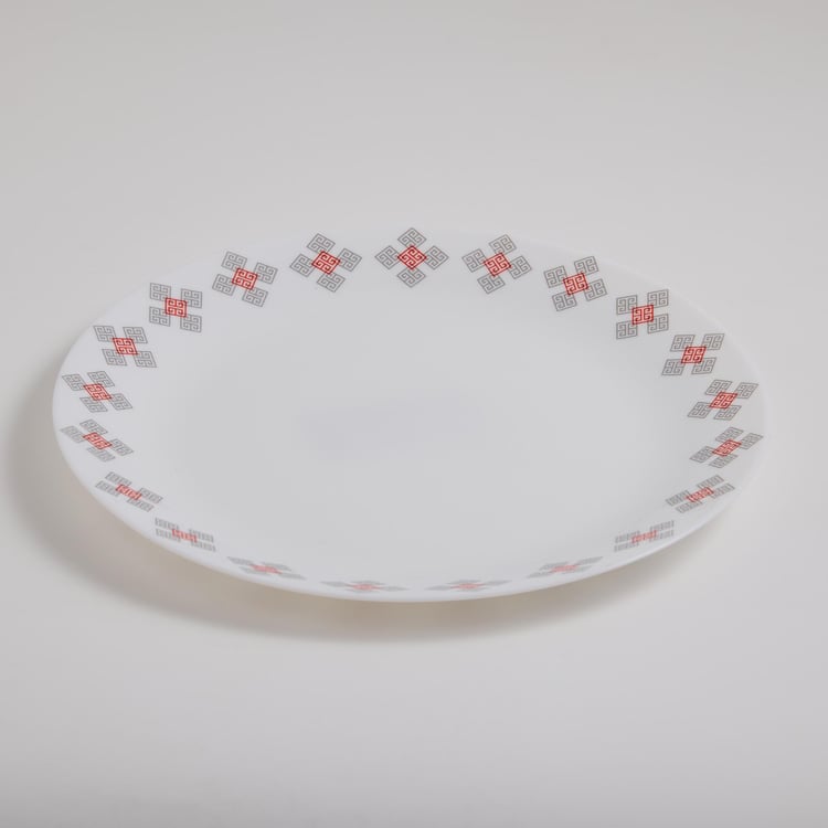 Robin Opalware Printed Dinner Plate - 26.8cm