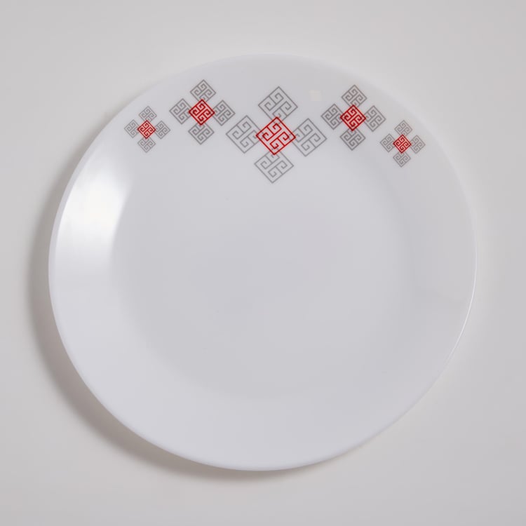 Robin Opalware Printed Side Plate - 19cm