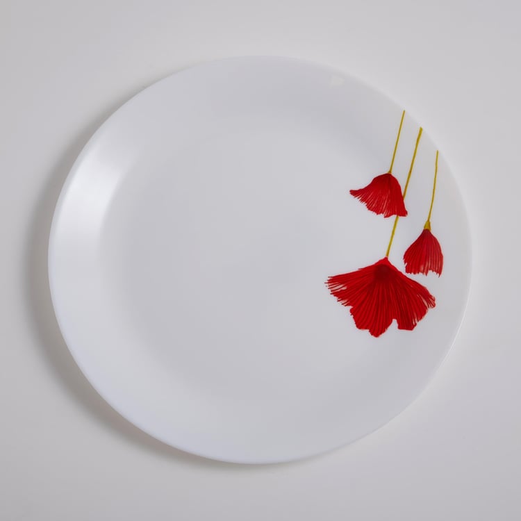 Robin Opalware Printed Dinner Plate - 27cm