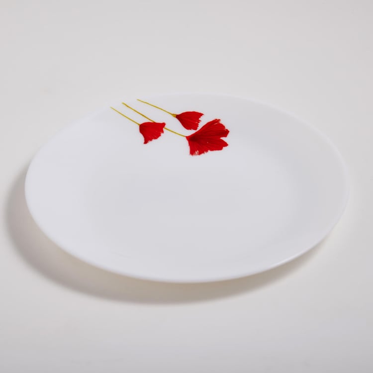 Robin Opalware Printed Side Plate - 19cm