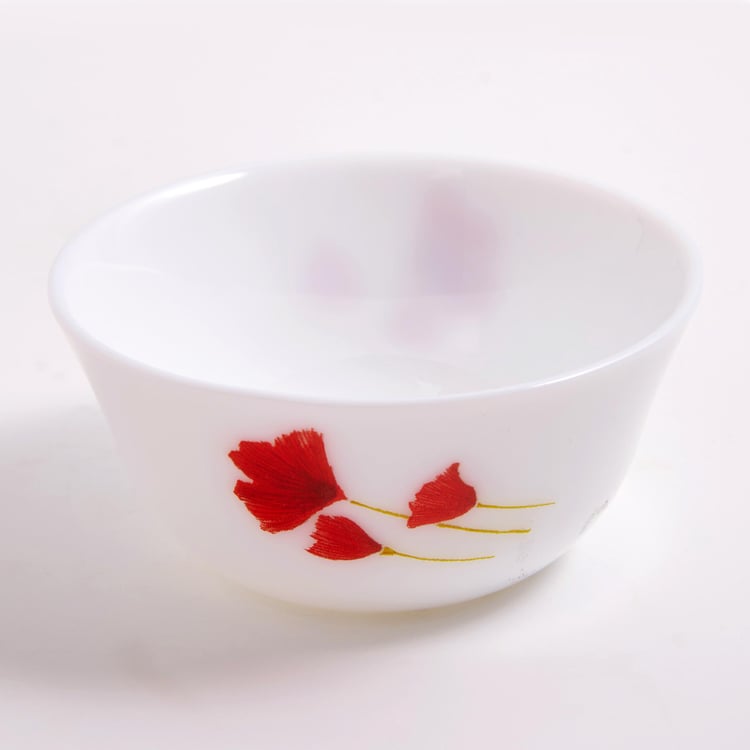 Robin Opalware Printed Serving Bowl - 165ml