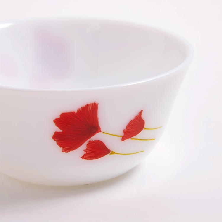 Robin Opalware Printed Serving Bowl - 165ml