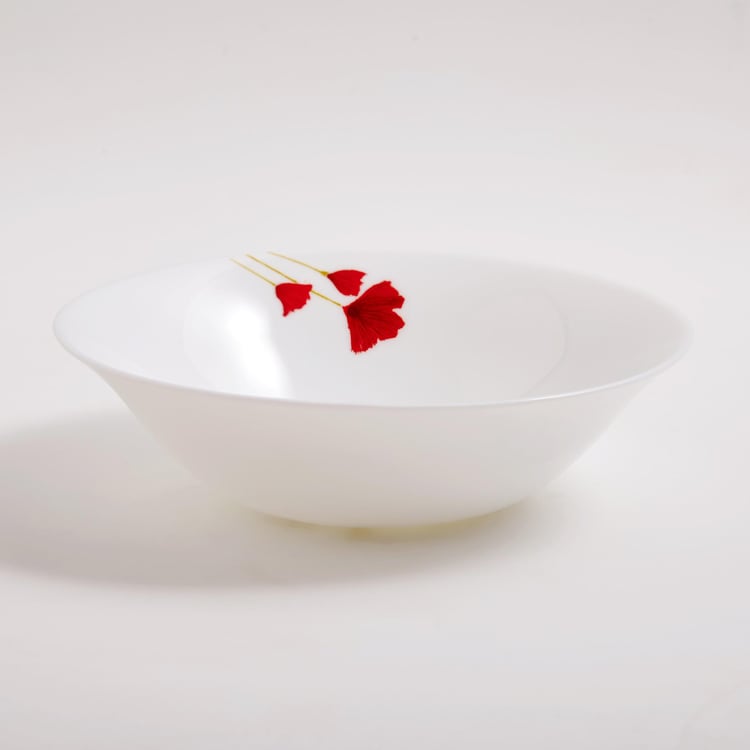 Robin Opalware Printed Serving Bowl - 510ml