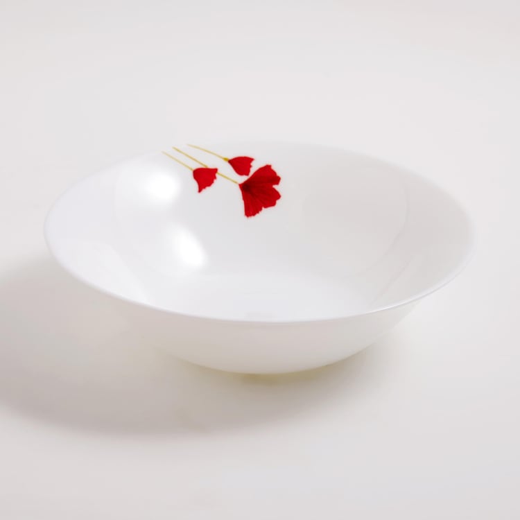 Robin Opalware Printed Serving Bowl - 510ml