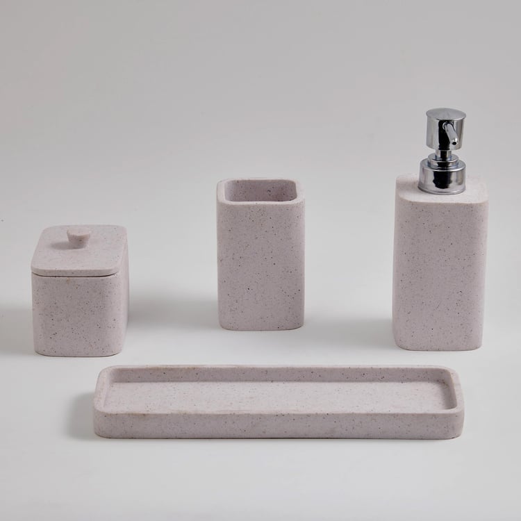 Derby 4Pcs Polyresin Bathroom Set