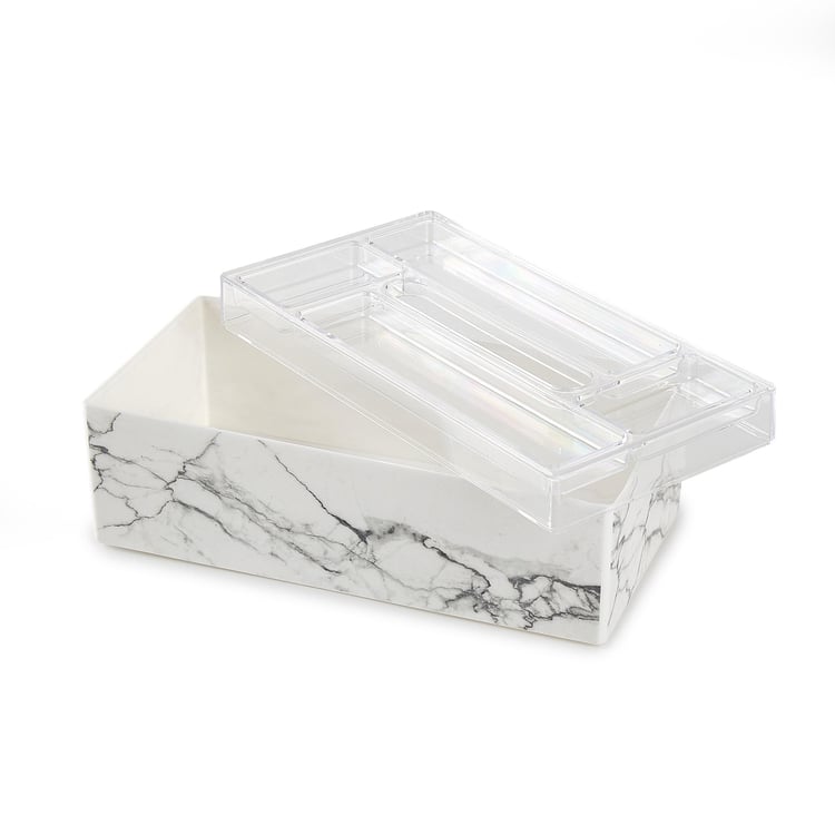 Orion Polystyrene Tissue Box - 25x12.5x10cm