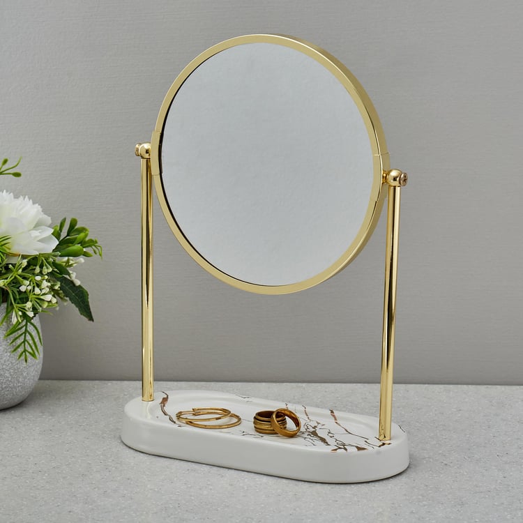 Orion Orbit Ceramic Rotating Mirror with Tray