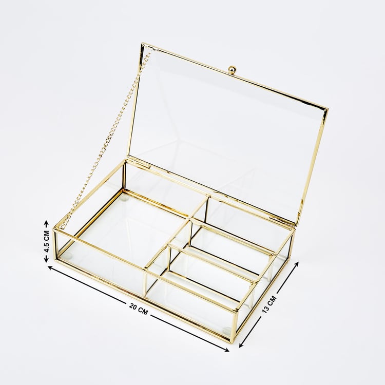 Orion Tribeca Glass Jewellery Box