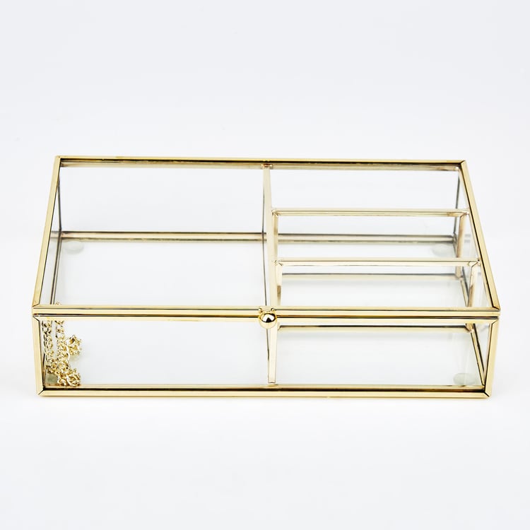 Orion Tribeca Glass Jewellery Box