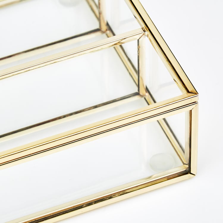 Orion Tribeca Glass Jewellery Box