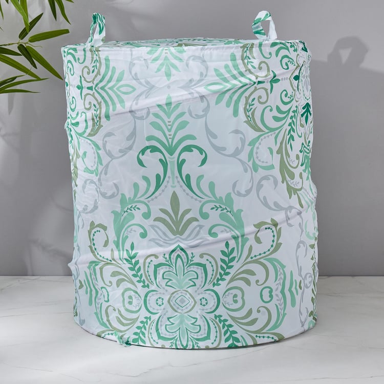 Mekong Printed Collapsible Laundry Hamper
