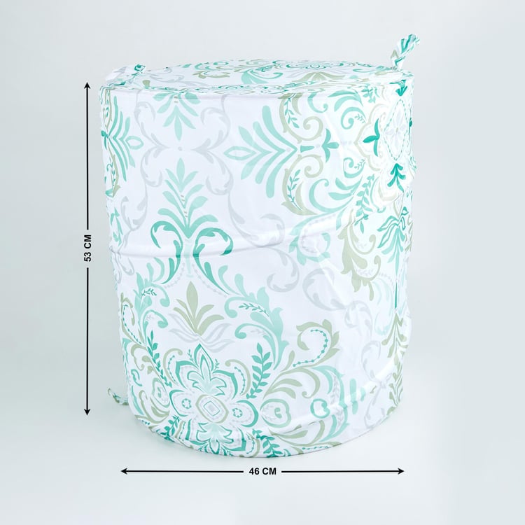 Mekong Printed Collapsible Laundry Hamper