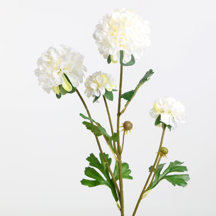 Botanical Artificial Pom Pom Flower Stick - 68 cm