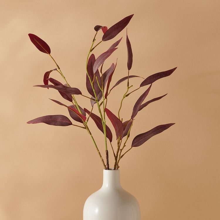 Botanical Artificial Eucalyptus Leaf Branch - 38cm