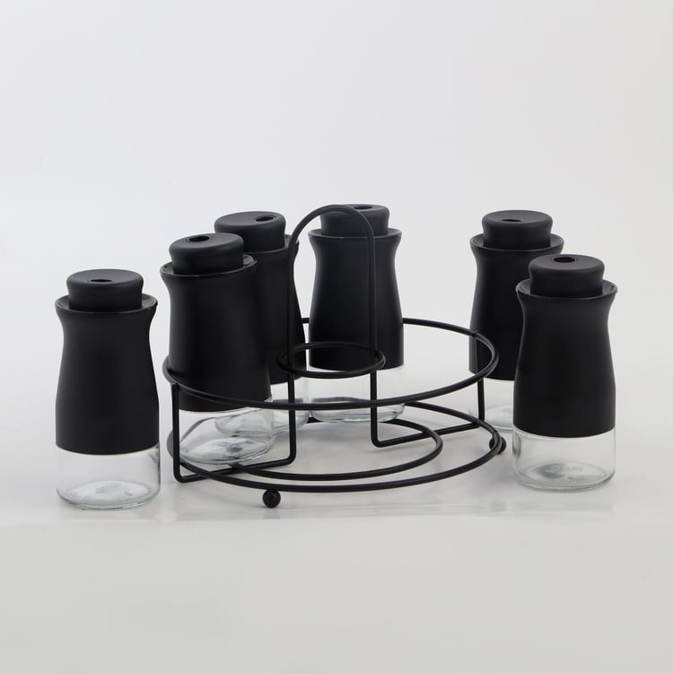 Chef Special Libra Set of 6 Spice Jars with Stand - 120ml