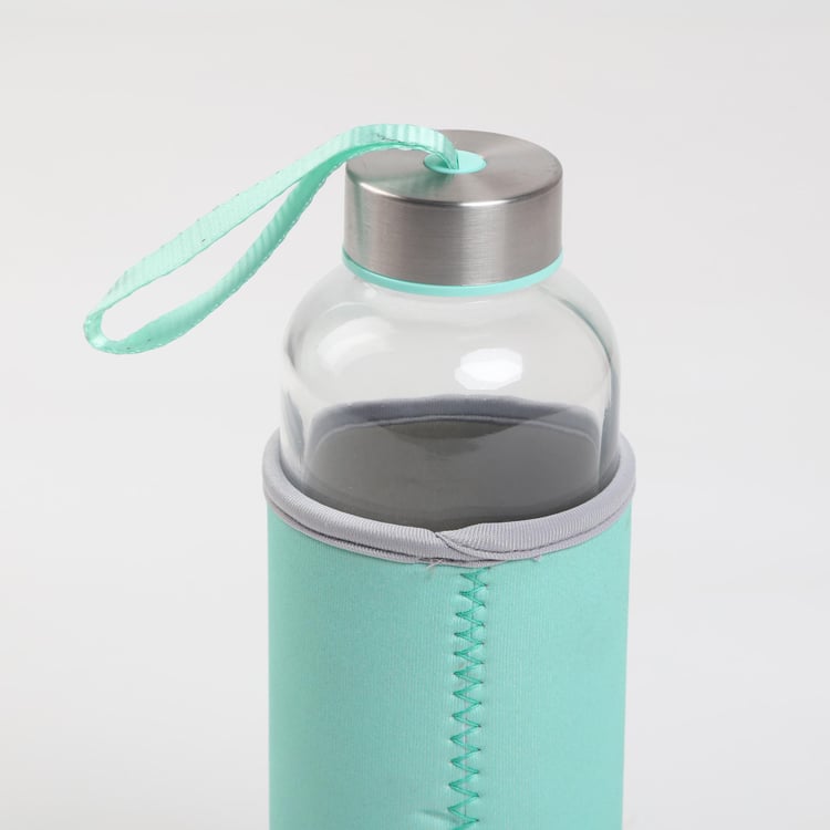 Pacific Favola Glass Water Bottle with Pouch - 600ml