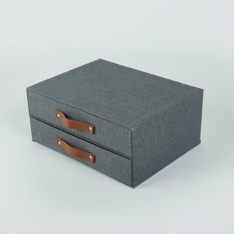 Regan Farmlyn Fabric 2-Tier Storage Drawers