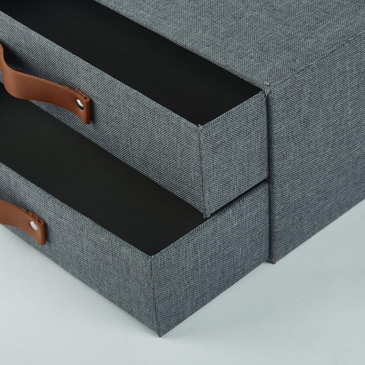 Regan Farmlyn Fabric 2-Tier Storage Drawers