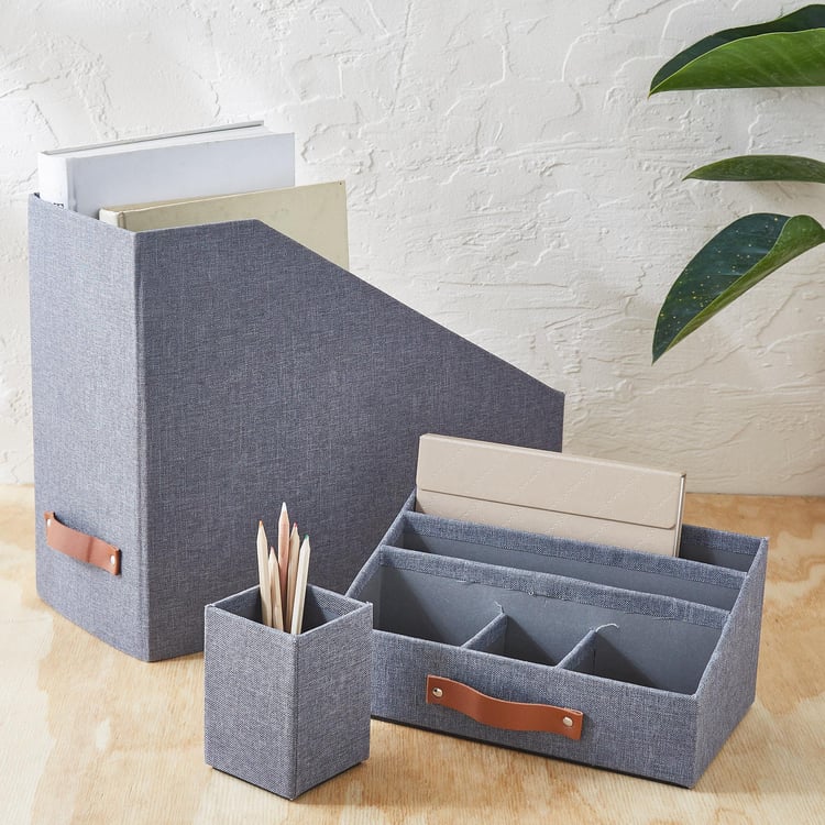 Regan Farmlyn Fabric Desktop Organiser