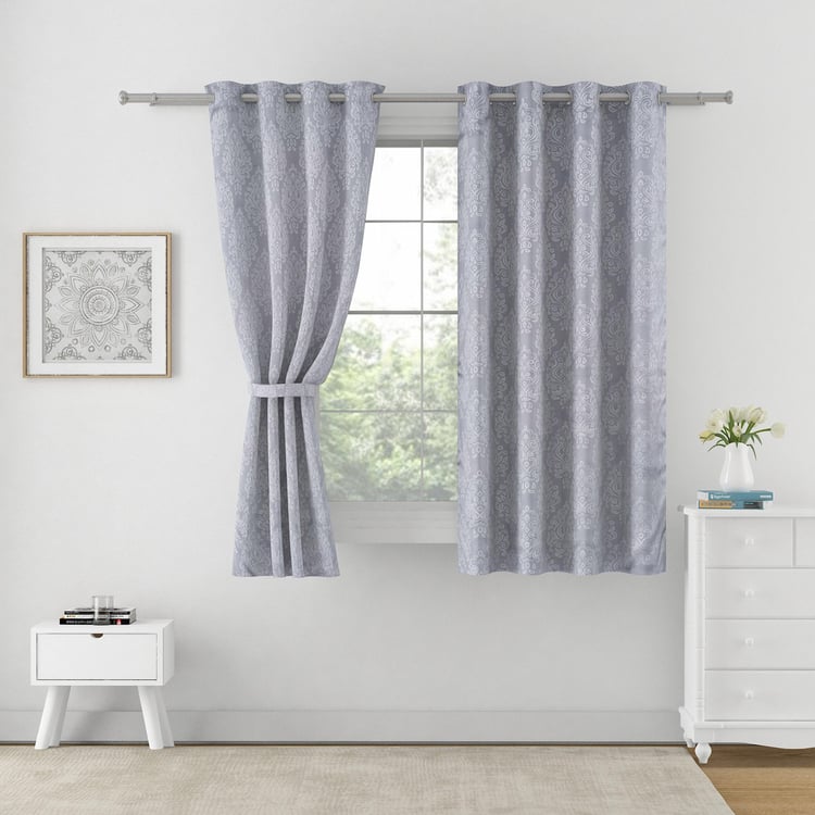 SWAYAM Printed Blackout Window Curtain