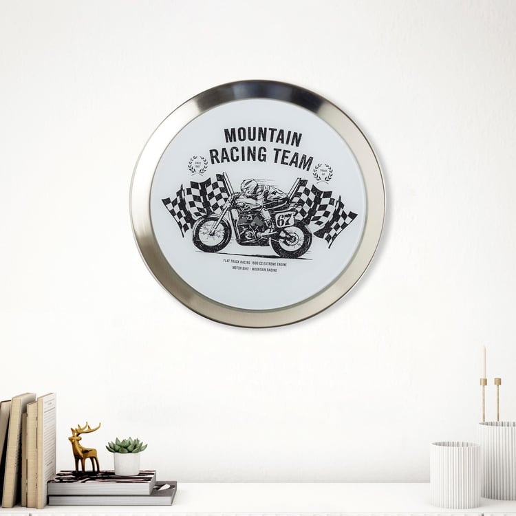 Corsica Metal Printed Bike Wall Accent