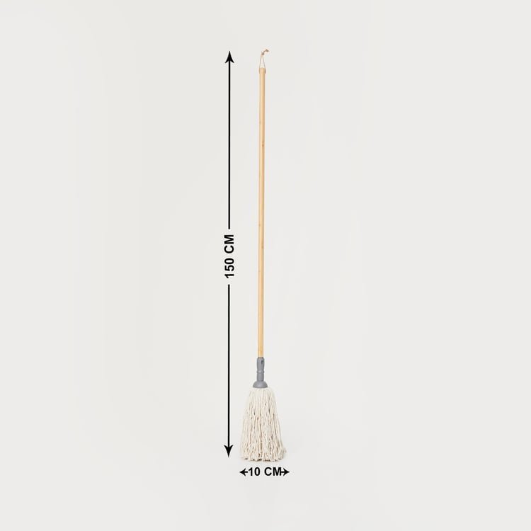 Indus Brooks Bamboo Handle Mop