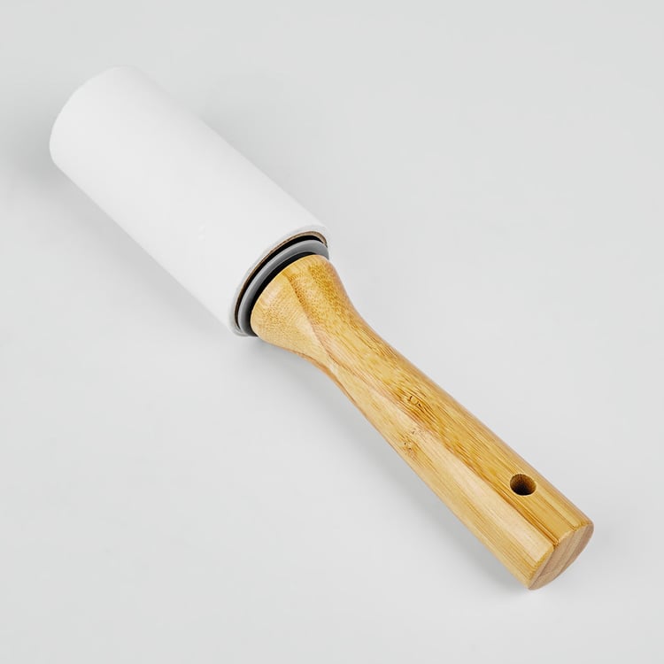 Indus Brooks Lint Roller with Bamboo Handle - 50 Sheets