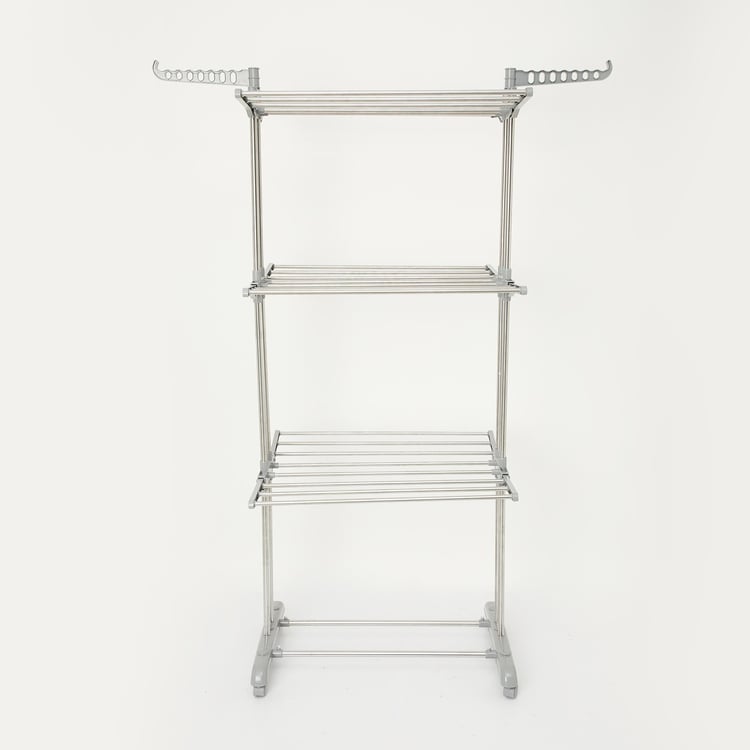 Omnia Stainless Steel 3-Tier Clothes Drying Rack