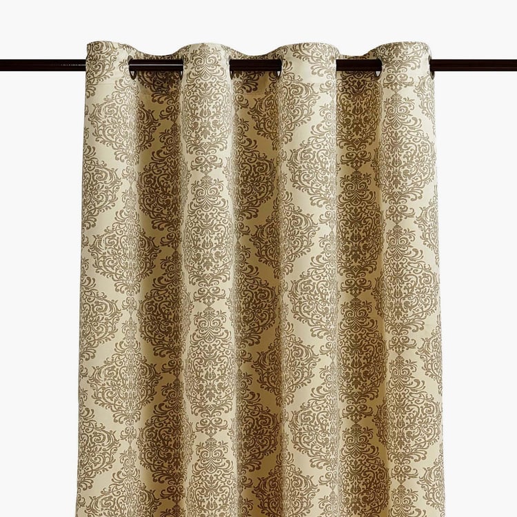 SWAYAM Sigma Ethnic Printed Room Darkening Door Curtain