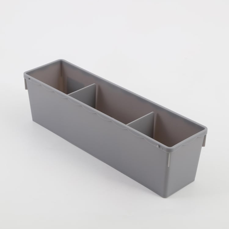 Regan Polypropylene Drawer Organiser with Sliding Dividers