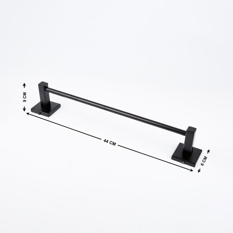 Aubree Raven Metal Towel Bar