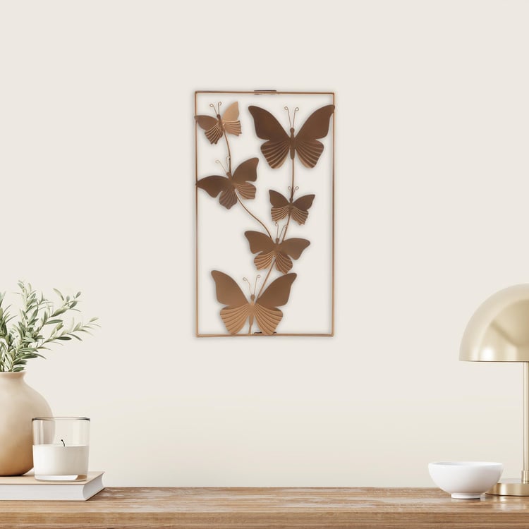 Iliano Metal Butterfly Wall Accent