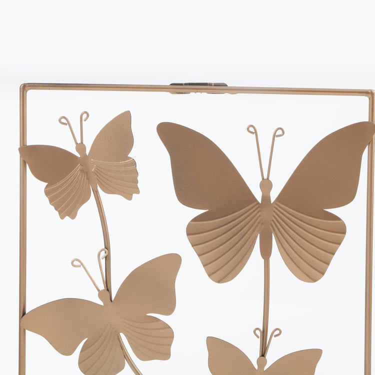 Iliano Metal Butterfly Wall Accent