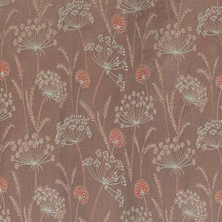 Sketch Set of 2 Jacquard Light Filtering Door Curtains