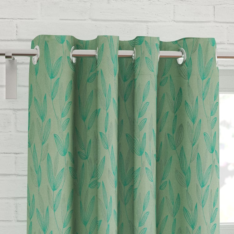 Sketch Set of 2 Jacquard Light Filtering Door Curtains