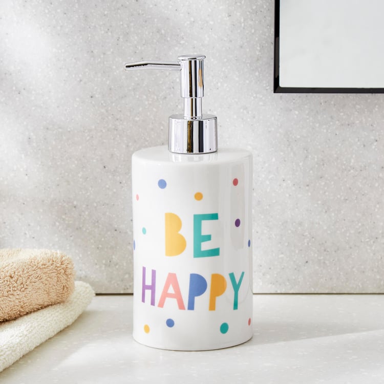 Slate Happy Kids Ceramic Soap Dispenser - 530ml