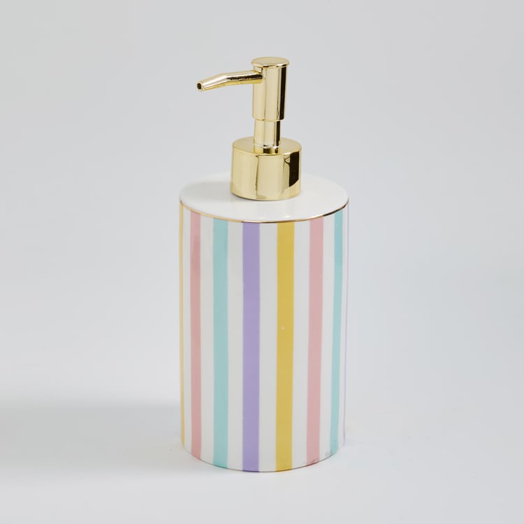 Slate Stripe Kids Ceramic Soap Dispenser - 530ml