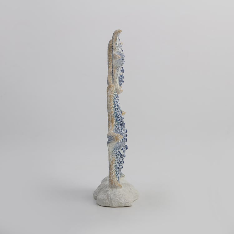 Splendid Santorini Polyresin Starfish Decorative Sculpture