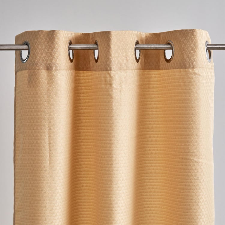 Sierra Set of 2 Jacquard Light Filtering Door Curtains