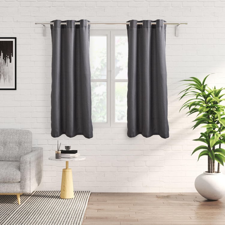 Sierra Set of 2 Printed Light Filtering Window Curtains