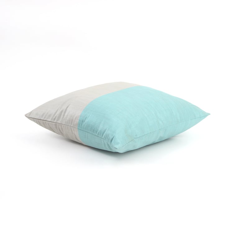 Wesley Set of 2 Colourblock Cushion Covers - 45x45cm