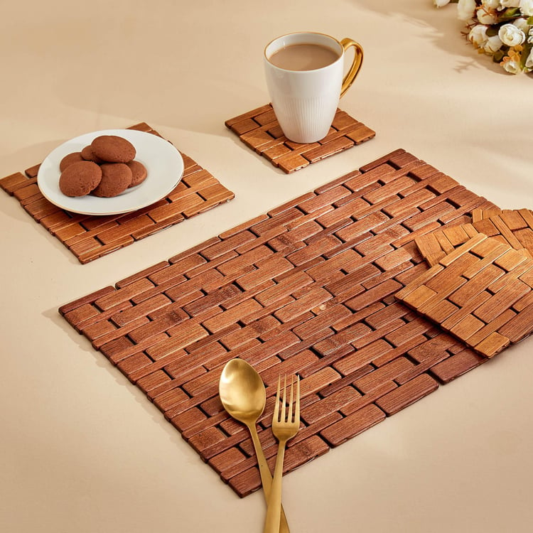 Habitat Ebony Chain Bamboo Placemat