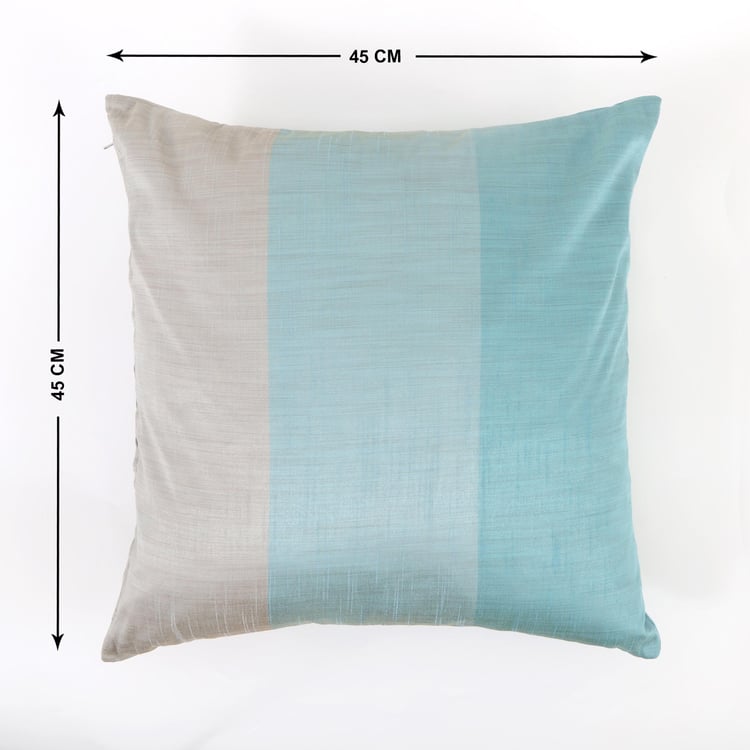 Wesley Set of 2 Colourblock Cushion Covers - 45x45cm