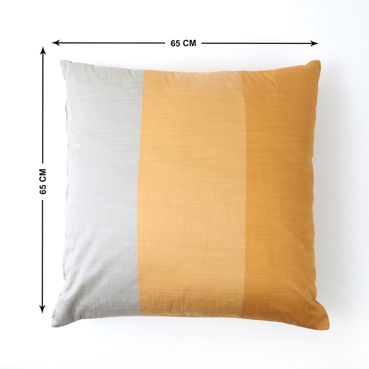 Wesley Set of 2 Colourblocked Cushion Covers - 65x65cm