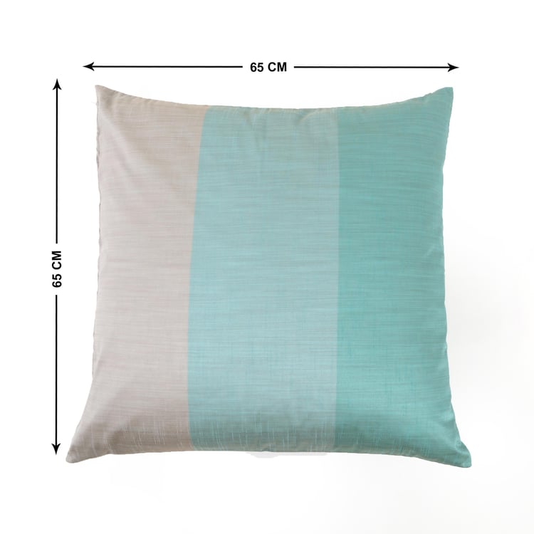 Wesley Set of 2 Colourblocked Cushion Covers - 65x65cm