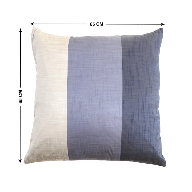 Wesley Set of 2 Colourblocked Cushion Covers - 65x65cm