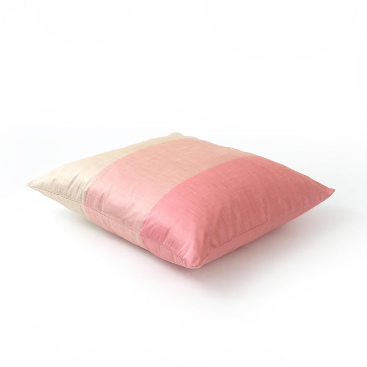 Wesley Set of 2 Colourblocked Cushion Covers - 65x65cm