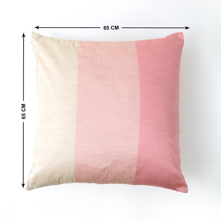 Wesley Set of 2 Colourblocked Cushion Covers - 65x65cm